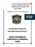 Rekap Share Live Location SD Negeri Jeruk 01 - 15 - 20 Juni 2020