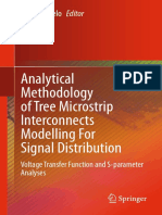 Analytical Methodology of Tree Microstrip Interconnects Modelling For Signal Distribution