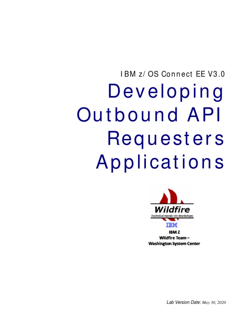 Developing Outbound APIs Requesters Applications | PDF | Application ...