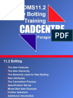 PDMS11.2 New Bolting Training: Cadcentre