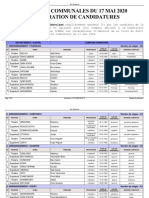 Liste BR COMMUNALES - 2020