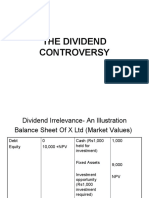 The Dividend Controversy 1