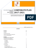 Corporate Plan SLBFE PDF