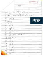 Rahul Maths Test