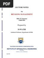 Iare RM Notes 0 PDF