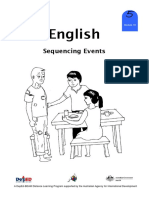 English 5 DLP 18 - Sequencing Events