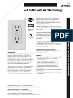 Tamper-Resistant Outlet With Wi-Fi Technology: Decora Smart