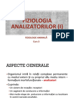 C3 - Fiziologia Analizatorilor (I)