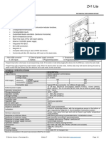 Z41 Lite: Capacitive Color Touch Panel Zvi-Z41Lit Technical Documentation Features