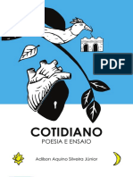 COTIDIANO - Poesia e Ensaio (2020) - A. Silveira Júnior - Recife - Pernambuco - Brasil