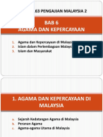 Bab 6 Agama Dan Kepercayaan PDF