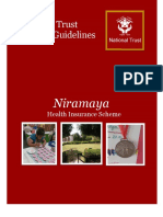Niramaya Health Insurance Scheme Guidelines