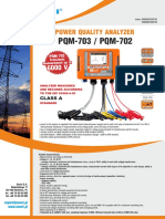 PQM-703 / PQM-702: Power Quality Analyzer