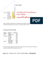 Conditional Formatting in Pivot Tables - Goodly