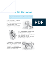 How To Tell Wild Animals