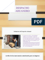 Despacho Aduanero