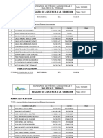 Formato Asistencia A Capacitación