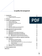 WHO guidelines on quality risk management