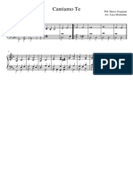 CANTIAMO TE-Piano PDF