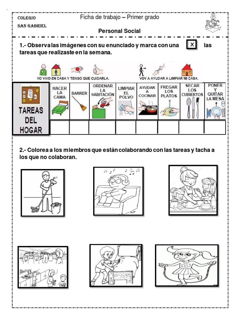 ficha-de-personal-deberes-en-casa-primer-grado-pdf