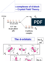 Chemistry Lecture Crystal Field Theory