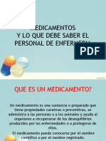 Conservación y almacenamiento de medicamentos: guía para el personal de enfermería