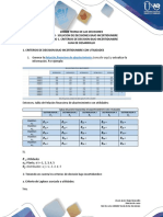 Guia de Desarrollo Tarea 3 - Ejercicio 1 Criterios de Decision Bajo Incertidumbre