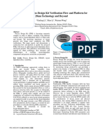 A Complete Process Design Kit Verification Flow and Platform For 28nm Technology and Beyond