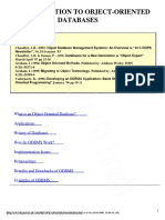 Implemetation of Object-Oriented Databases-Lec6