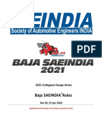 mBAJA SAEINDIA RULEBOOK 2021