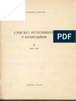 541 Српско Позориште у Војводии До 1919.