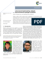 Nanostructured Hydrotreating Catalysts For Electrochemical Hydrogen Evolution.