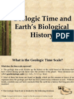 Geologic Time and Earth's Biological History