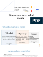 Teleasistencia Salud Mental