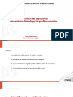 Procedimiento Especial de Saneamiento de Predios de Entidades Públicas