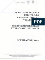 Plan Ebola - Ecuador