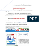 Converter Doc em PDF PDF