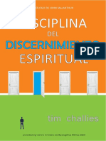 La Disciplina del Discernimiento Espiritual – Tim Challies