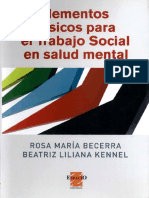 Elementos básicos para el trabajo social en salud mental