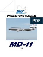 SkySim - MD11 - Operations Manual