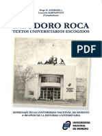 Deodoro Roca Textos Universitarios Escogidos Andrade y Rabinovich 2018