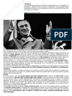 El misterio del robo de las manos de Perón