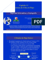 Seguridad Informática y Criptografía. Sistemas de Cifra en Flujo