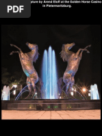 The Equestrian Sculpture by Arend Eloff at The Golden Horse Casino in Pietermaritzburg