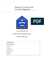 Coordination of Vertical and Horizontal Alignment