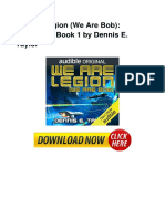 We Are Legion (We Are Bob) : Bobiverse, Book 1 by Dennis E. Taylor