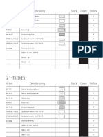 Spare Part List PDF