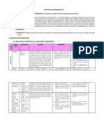 PROYECTO DE APRENDIZAJE 01