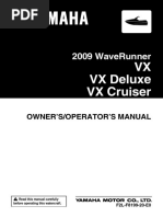 YAMAHA VX Deluxe Manual