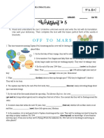 Worksheet #5 - 9° SecondTerm